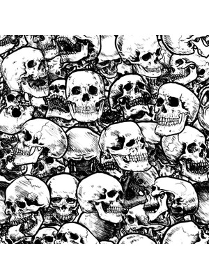 Buffalo Deads Motorcu Buff Maske Outdoor Boyunluk Unisex Bandana