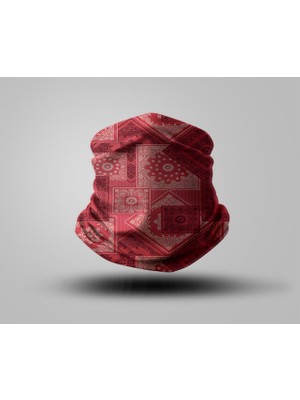 Motorcu Buff Maske Boyunluk Outdoor Boyunluk Unisex Bandana 5'li Paket