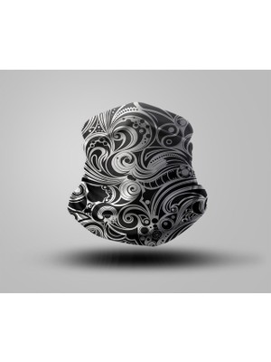 Motorcu Buff Maske Boyunluk Outdoor Boyunluk Unisex Bandana 5'li Paket