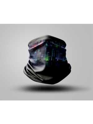 Motorcu Buff Maske Boyunluk Outdoor Boyunluk Unisex Bandana 5'li Paket