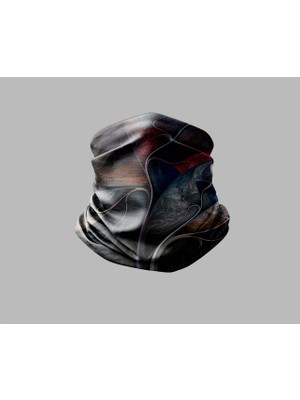 Motorcu Buff Maske Boyunluk Outdoor Boyunluk Unisex Bandana 5'li Paket