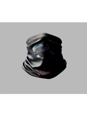 Motorcu Buff Maske Boyunluk Outdoor Boyunluk Unisex Bandana 5'li Paket