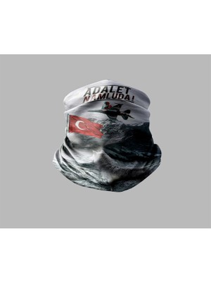 Motorcu Buff Maske Boyunluk Outdoor Boyunluk Unisex Bandana 5'li Paket