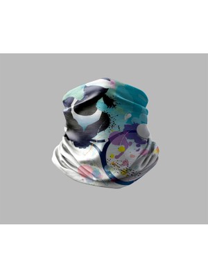 Tenis Tasarımlı Motorcu Buff Maske Outdoor Boyunluk Unisex Bandana