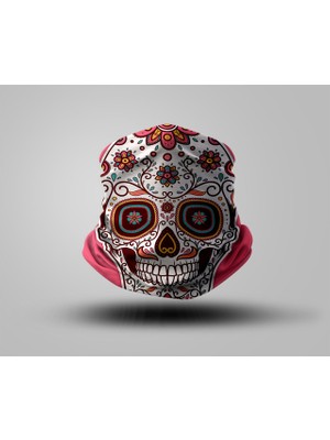 Motorcu Buff Maske Boyunluk Outdoor Boyunluk Unisex Bandana 5'li Paket