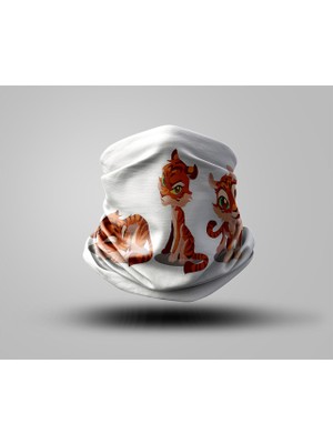 Motorcu Buff Maske Boyunluk Outdoor Boyunluk Unisex Bandana 5'li Paket