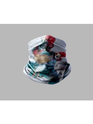 Motorcu Buff Maske Boyunluk Outdoor Boyunluk Unisex Bandana 5'li Paket