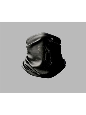 Motorcu Buff Maske Boyunluk Outdoor Boyunluk Unisex Bandana 5'li Paket