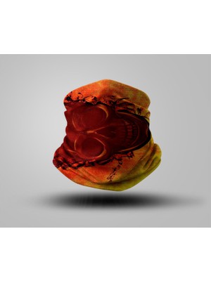 Motorcu Buff Maske Boyunluk Outdoor Boyunluk Unisex Bandana 5'li Paket