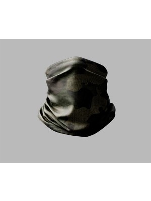 Kamuflaj Tasarımlı Motorcu Buff Maske Outdoor Boyunluk Unisex Bandana