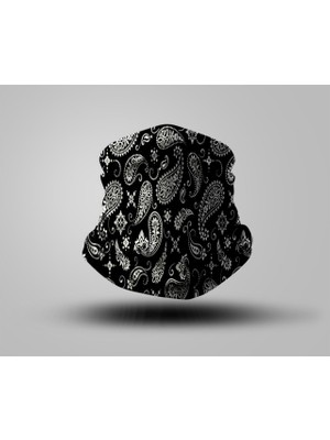 Motorcu Buff Maske Boyunluk Outdoor Boyunluk Unisex Bandana 5'li Paket