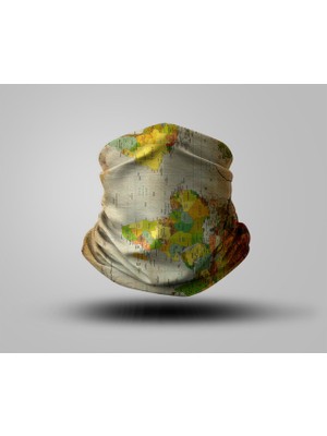 Motorcu Buff Maske Boyunluk Outdoor Boyunluk Unisex Bandana 5'li Paket