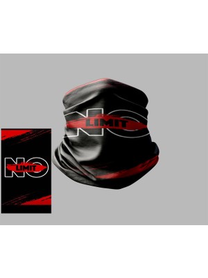 Yazı Tasarımlı Motorcu Buff Maske Outdoor Boyunluk Unisex Bandana