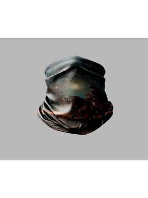 Motorcu Buff Maske Boyunluk Outdoor Boyunluk Unisex Bandana 5'li Paket