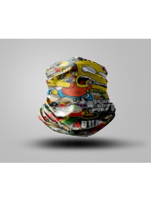 Buffalo  Motorcu Buff Maske Outdoor Boyunluk Unisex Bandana