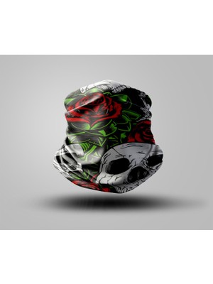 Motorcu Buff Maske Boyunluk Outdoor Boyunluk Unisex Bandana 5'li Paket
