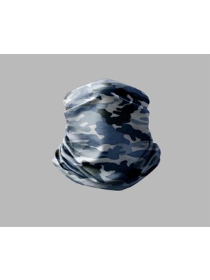 Kamuflaj Tasarımlı Motorcu Buff Maske Outdoor Boyunluk Unisex Bandana
