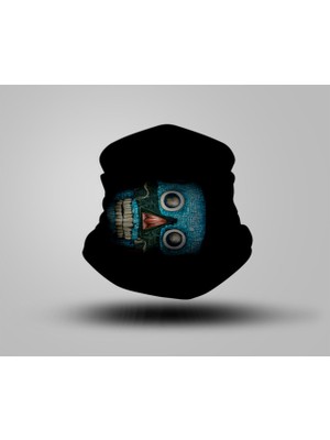 Motorcu Buff Maske Boyunluk Outdoor Boyunluk Unisex Bandana 5'li Paket