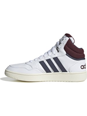 adidas Beyaz Erkek Basketbol Ayakkabısı HP7895 Hoops 3.0 Mıd