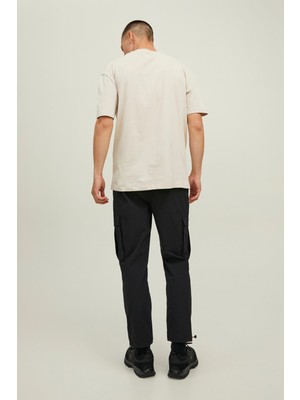 Jack & Jones O Yaka Bej Erkek T-Shirt 12176780