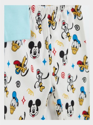 Mickey Mouse Erkek Bebek Pijama Takımı 20844