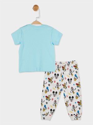 Mickey Mouse Erkek Bebek Pijama Takımı 20844