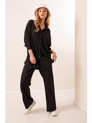 Bigdart 5858 Örme Ikili Takım - Siyah