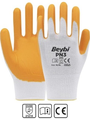 Beybi Pn3 Nitril Iş Eldiveni Xl