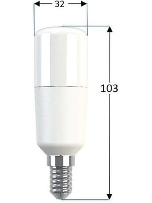 Tungsram Aspiratör Ampulü Davlumbaz Lambası 7 W 220 V E14 Beyaz Işık