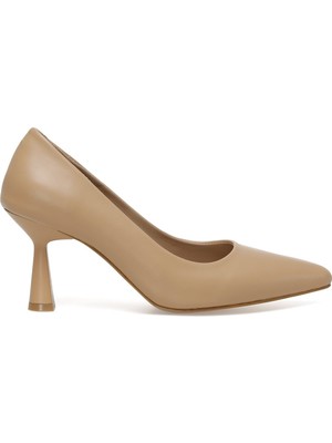 Nine West Nedved 3fx Krem Kadın Topuklu Ayakkabı