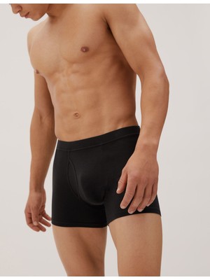 Marks & Spencer 3'lü Luxury Supima® Trunk Seti