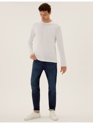 Marks & Spencer Tapered Fit Vintage Jean Pantolon