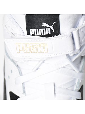 Puma Rbd Game - Erkek Beyaz-Siyah Bilekli Spor Ayakkabı - 385839 01