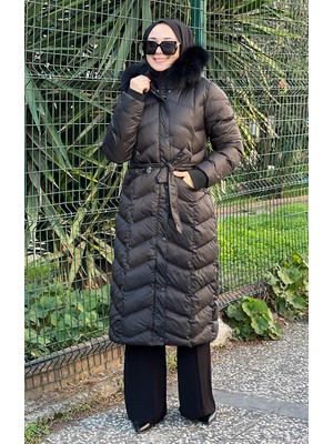 Womania x Jacket  Mont 18692 Siyah