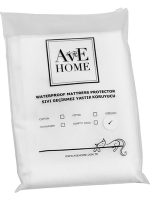 Ave Home Sıvı Geçirmez Yastık Koruyucu Alez 50X70 2'li