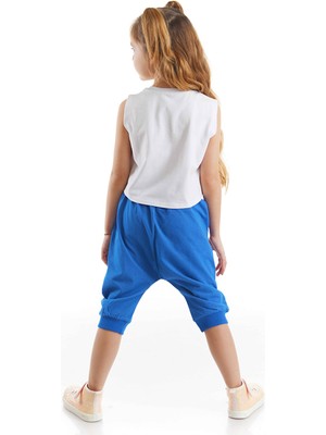 Mushi Rocker Leo Kız Çocuk T-Shirt Kapri Pantolon Takım