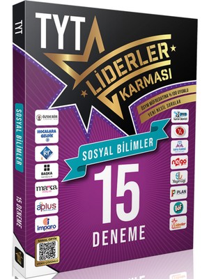Özdebir TYT Sosyal Bilimler Denemeleri 15 Deneme Seti