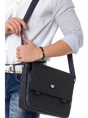 Cipo & Baxx CA145 Lacivert Postacı Çanta