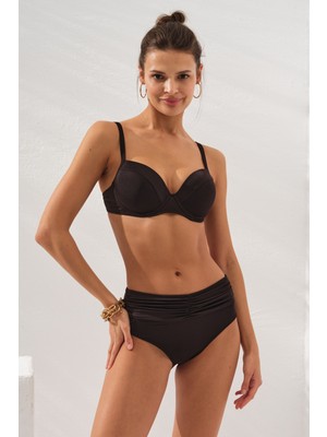 Pierre Cardin Melida Kaplı Parçalı Bikini Siyah 231233