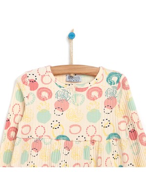 Hello Baby Basic Kız Bebek Etnik Desenli Elbise Kız Bebek
