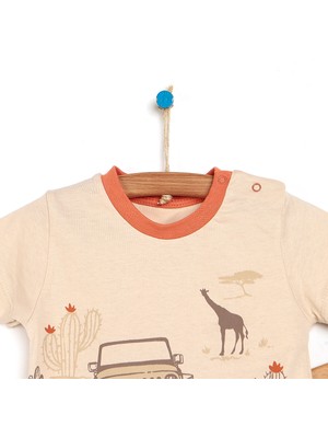 HelloBaby  Safari Tshirt-Şort Erkek Bebek