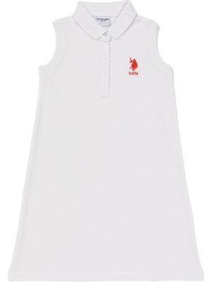 U.S. Polo Assn. Siyah Kız Çocuk Elbise