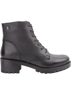 Venüs 3312K Siyah Deri Bot