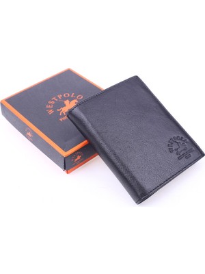 West Polo 0315 Erkek Hakiki Deri Kartlık & Cüzdan