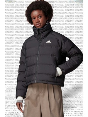 adidas Helionic Relaxed Fit Down Fill Jacket Kaz Tüyü Bol Kesim Su Uzmanı Kısa Mont