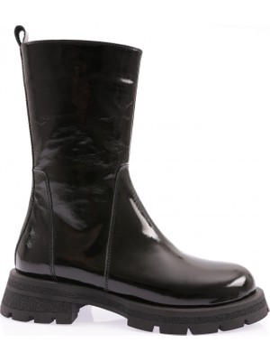 DGN 21551-22K Kadin Fermuarli Uzun Bot