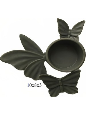 Butedo Beton Grubu Silikon Şeker Hamuru Dekor,sabun, Saksı ve Mum Kalıbı