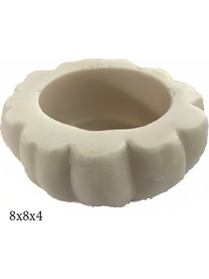 Butedo Beton Grubu Silikon Şeker Hamuru Dekor,sabun, Saksı ve Mum Kalıbı