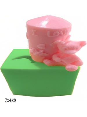 Butedo Silikon Şeker Hamuru Sabun ve Mum Kalıbı