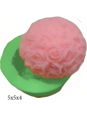 Butedo Çiçek Modelleri Silikon Şeker Hamuru Sabun ve Mum Kalıbı